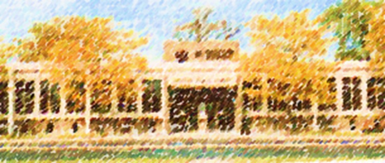 Painting of 2 Friendship Plaza building