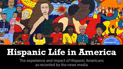 Image showing web page of Hispanic Life in America