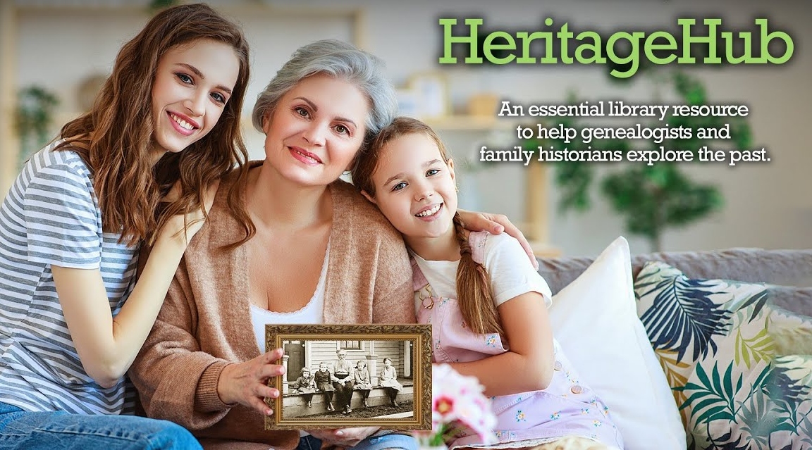 Promotional image for HeritageHub