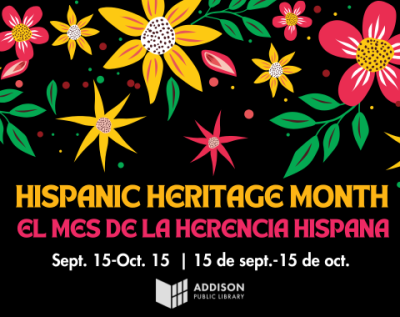 Hispanic Heritage Month / el mes de la herencia hispana graphic