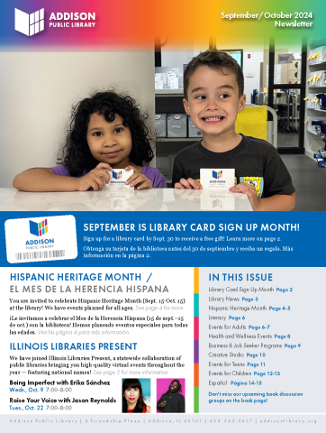 Sept/Oct Newsletter 2024