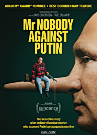 DVD cover of Mr. Nobody Against Putin